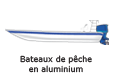 Bateaux de pêche en aluminium