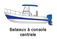 Bateaux à console centrale